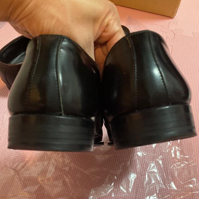 NICOLE(ニコル)のニコル 革靴 メンズ 26.5   26 42 NICOLE 黒 ブラック メンズの靴/シューズ(ドレス/ビジネス)の商品写真