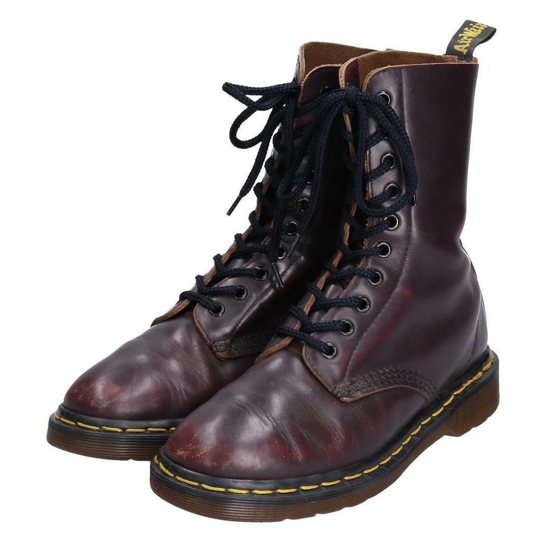 ドクターマーチン Dr.Martens 10ホールブーツ 英国製 UK5 レディース