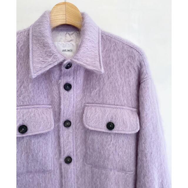 janesmith MOHAIR OVER SIZED FLAP PKSHIRT