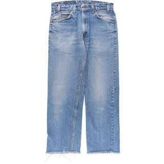 リーバイス(Levi's)の古着 90年代 リーバイス Levi's 505 オレンジタブ テーパードデニムパンツ USA製 メンズw33 ヴィンテージ /eaa276959(デニム/ジーンズ)