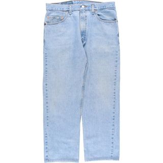 リーバイス(Levi's)の古着 リーバイス Levi's 505 REGULAR FIT STRAIGHT LEG テーパードデニムパンツ USA製 メンズw34 /eaa276958(デニム/ジーンズ)