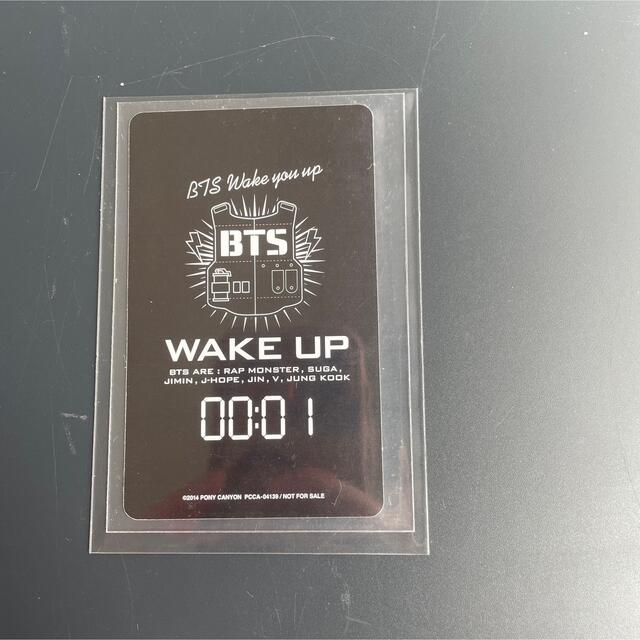 BTS wakeup トレカ ジン