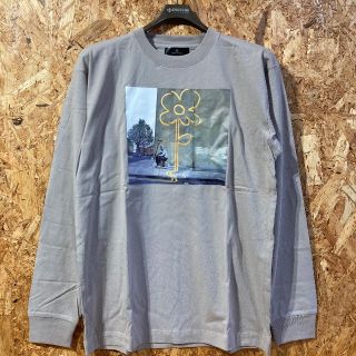 Banksy BRANDALISED 長袖 Tシャツ グレー(Tシャツ/カットソー(七分/長袖))