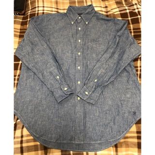 ジムフレックス(GYMPHLEX)の【グレたん様専用】ジムフレックス シャンブレーシャツ M ブルー(シャツ)