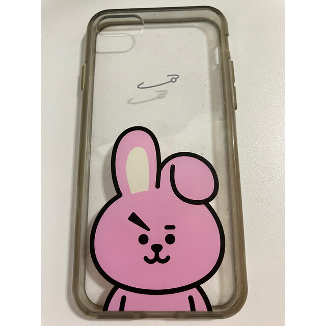 BT21(ビーティーイシビル)のbt21cookyスマホケース公式iPhoneSE bts スマホ/家電/カメラのスマホアクセサリー(iPhoneケース)の商品写真