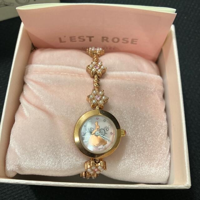 L'EST ROSE(レストローズ)のレストローズL’ESTROSEシンデレラ時計 レディースのファッション小物(腕時計)の商品写真