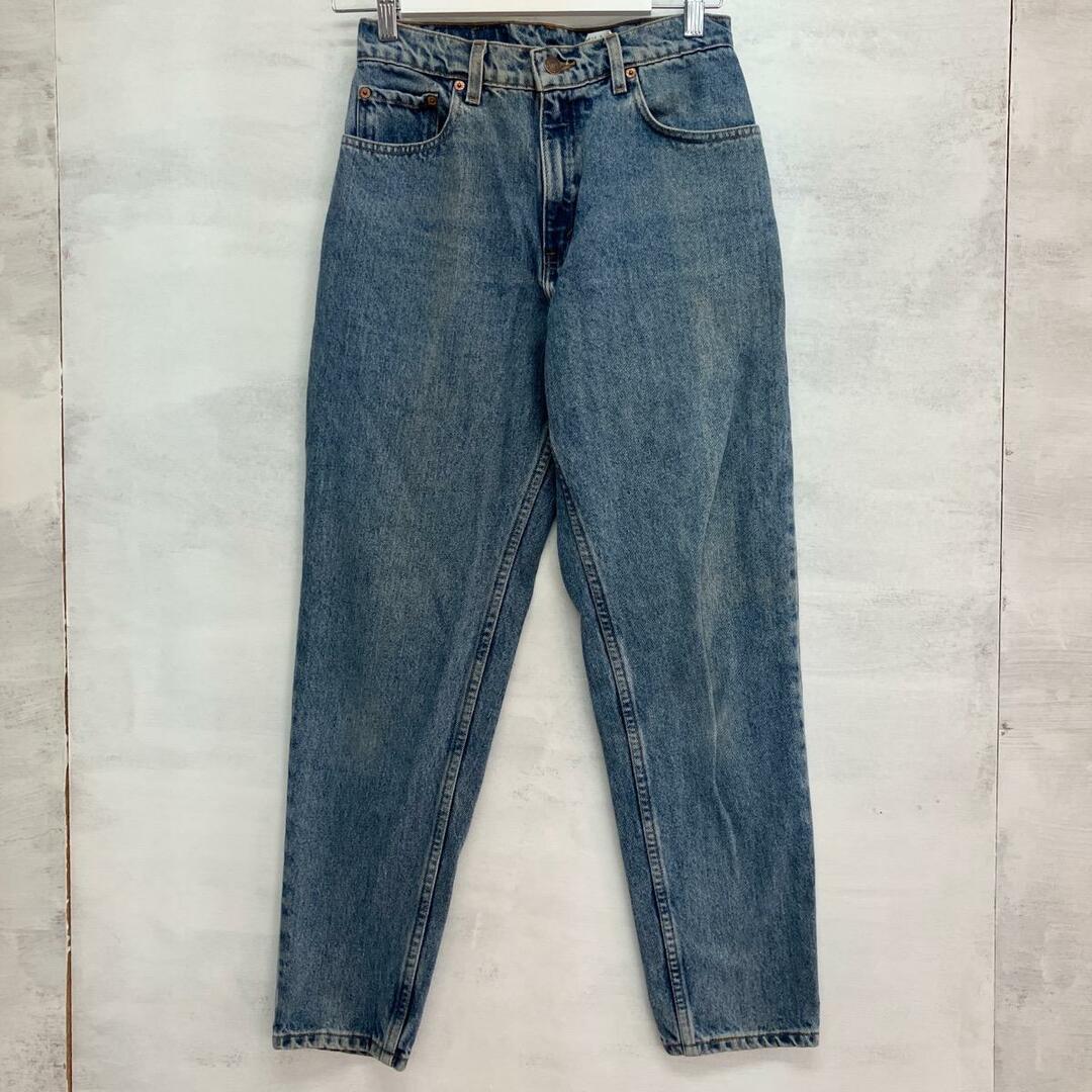 90年代 リーバイス Levi's 550 RELAXED FIT TAPERED LEG テーパードジーンズ デニムパンツ USA製 レディースL(w28) ヴィンテージ /eaa271819