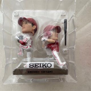 セイコー(SEIKO)の大谷翔平　SEIKO アストロン　フィギュア　二刀流　ボブルヘッド　非売品(スポーツ選手)