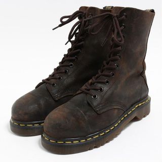 ドクターマーチン(Dr.Martens)の古着 ドクターマーチン Dr.Martens 10ホールブーツ 英国製 UK4 レディース22.5cm /saa008655(ブーツ)