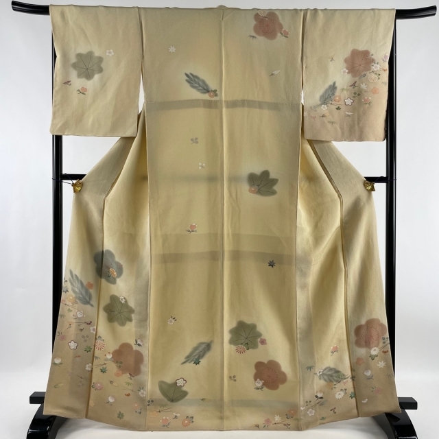 訪問着 美品 名品 身丈166.5cm 裄丈66.5cm 正絹 【中古】 - husnususlu.com
