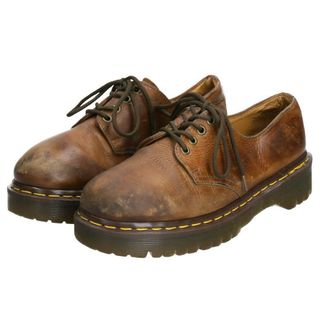 ドクターマーチン(Dr.Martens)の古着 ドクターマーチン Dr.Martens 4ホールシューズ 英国製 UK6 レディース24.5cm /saa008662(ブーツ)