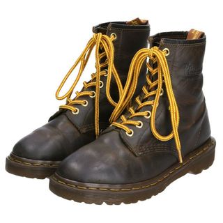 ドクターマーチン(Dr.Martens)の古着 ドクターマーチン Dr.Martens 8ホールブーツ 英国製 UK4 レディース22.5cm /saa008638(ブーツ)