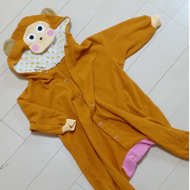 サンリオ(サンリオ)のおさるのもんきち　着ぐるみ キッズ/ベビー/マタニティのキッズ服男の子用(90cm~)(その他)の商品写真