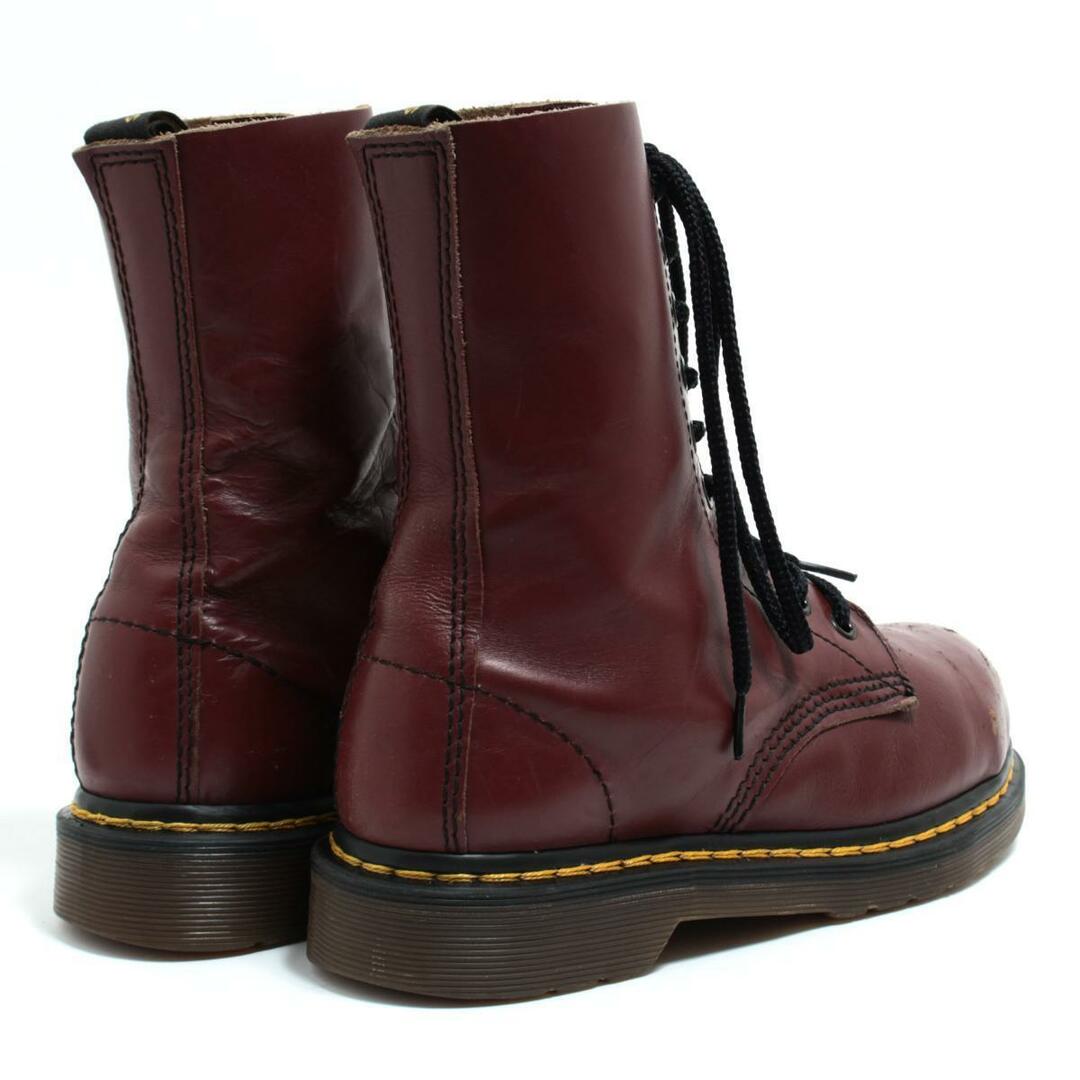 Dr.Martens(ドクターマーチン)の古着 ドクターマーチン Dr.Martens スチールトゥ 10ホールブーツ 英国製 UK4 レディース22.5cm /saa008646 レディースの靴/シューズ(ブーツ)の商品写真