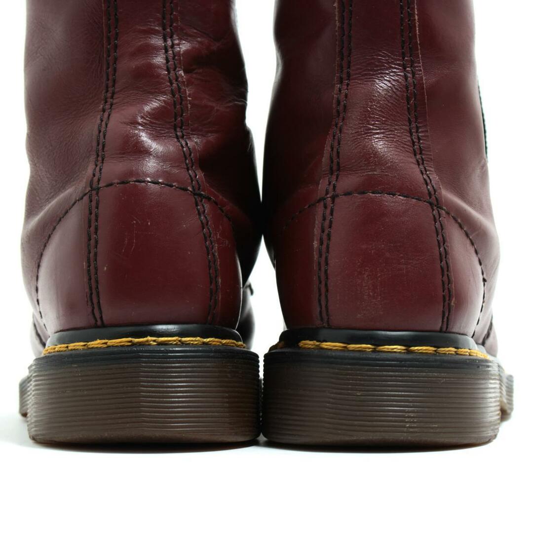 Dr.Martens(ドクターマーチン)の古着 ドクターマーチン Dr.Martens スチールトゥ 10ホールブーツ 英国製 UK4 レディース22.5cm /saa008646 レディースの靴/シューズ(ブーツ)の商品写真