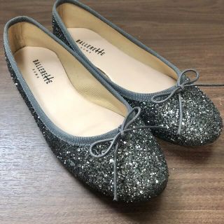 【美品】BALLERETTE バレリッテ バレエ シューズ グリッター 36