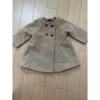 ベビーギャップ(babyGAP)のbaby gap コート　バックリボン　ベージュ(コート)