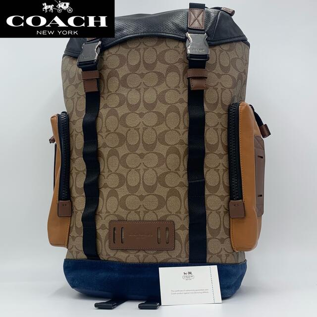 COACH - 【未使用に近い】COACH リュック レンジャー PVC レザー ...