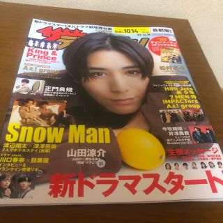 カドカワショテン(角川書店)の週刊 ザテレビジョン首都圏版 2022年 10/14 まるごと1冊(音楽/芸能)