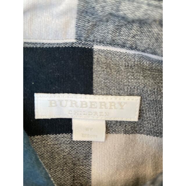 BURBERRY(バーバリー)のバーバリー　チェックシャツ　8y キッズ/ベビー/マタニティのキッズ服男の子用(90cm~)(Tシャツ/カットソー)の商品写真