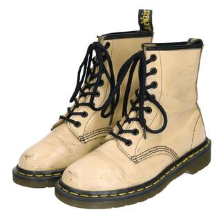 ドクターマーチン(Dr.Martens)の古着 ドクターマーチン Dr.Martens 8ホールブーツ 英国製 UK4 レディース22.5cm /saa008596(ブーツ)