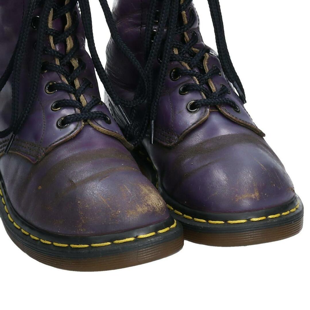 Dr.Martens(ドクターマーチン)の古着 ドクターマーチン Dr.Martens 8ホールブーツ 英国製 UK4 レディース22.5cm /saa008575 レディースの靴/シューズ(ブーツ)の商品写真