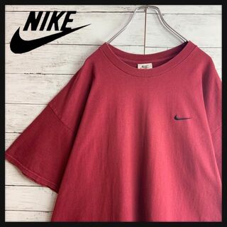 ナイキ(NIKE)の【最高デザイン】 ナイキ ワンポイントロゴ刺繍入りオーバーサイズ半袖Tシャツ(Tシャツ/カットソー(半袖/袖なし))