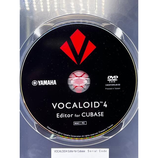 YAMAHA ヤマハ VOCALOID4 Editor for Cubase 1