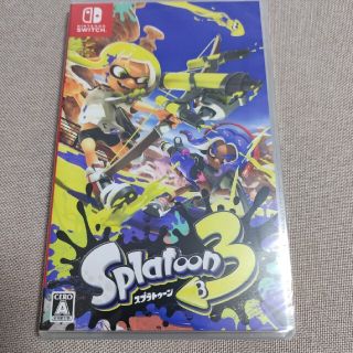 【rei様専】スプラトゥーン3×2個　switch　新品未開封(家庭用ゲームソフト)