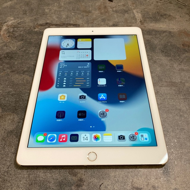 25502T iPad Air2 16GB GOLD Wi-Fiモデル - タブレット