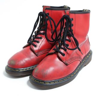 ドクターマーチン(Dr.Martens)の古着 ドクターマーチン Dr.Martens 8ホールブーツ 英国製 UK6 レディース24.5cm /saa008562(ブーツ)