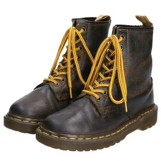 ドクターマーチン(Dr.Martens)の古着 ドクターマーチン Dr.Martens 8ホールブーツ 英国製 UK3 レディース21.5cm /saa008563(ブーツ)