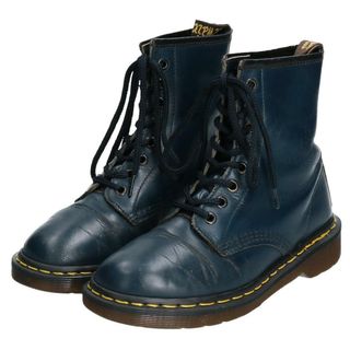 ドクターマーチン(Dr.Martens)の古着 ドクターマーチン Dr.Martens 8ホールブーツ 英国製 UK4 レディース22.5cm /saa008565(ブーツ)