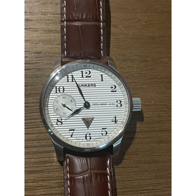 高評価なギフト ドイツ製ユンカース I機械式手巻時計 JUNKERS 腕時計(アナログ)