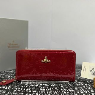 ヴィヴィアンウエストウッド(Vivienne Westwood)のVivienne Westwood エナメル 財布 長財布 赤 レッド(財布)