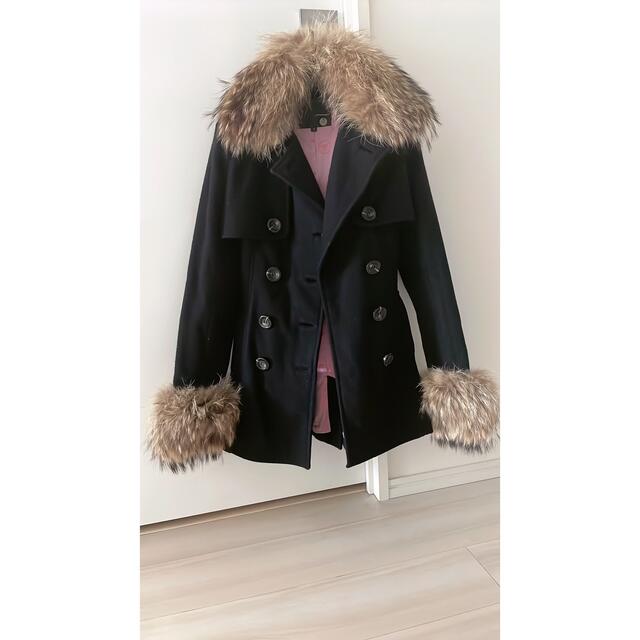 Sandro parisのフェイクファーコート 日本正本 www.m