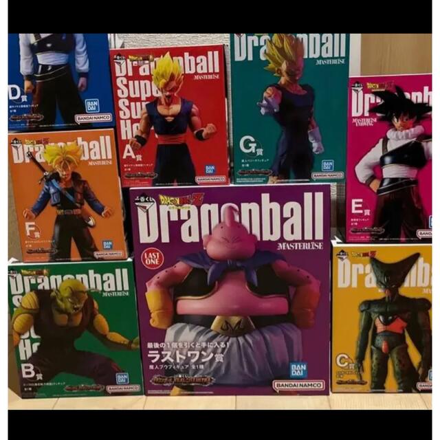 ドラゴンボール一番くじフィギュア　フルコンプセット ハンドメイドのおもちゃ(フィギュア)の商品写真