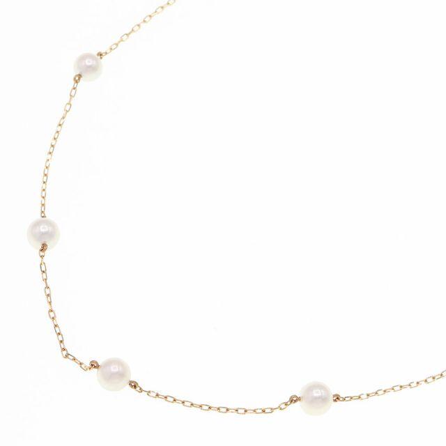 【コンビニ受取対応商品】 - MIKIMOTO YG ベビーパール ステーション ネックレス ミキモト ネックレス 【コンビニ受取対応商品】 - MIKIMOTO YG ベビーパール ステーション ネックレス ミキモト ネックレス