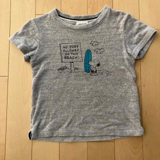 ピーナッツ(PEANUTS)のスヌーピーTシャツ　キッズ130(Tシャツ/カットソー)