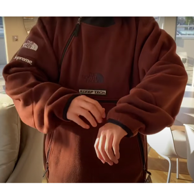 メンズ【 L Brown】 Steep Tech Fleece Pullover