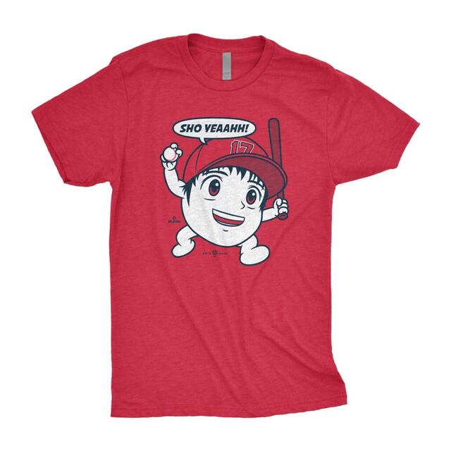 エンジェルス 大谷翔平 二刀流 デザイン Tシャツ 米国サイズM 新品