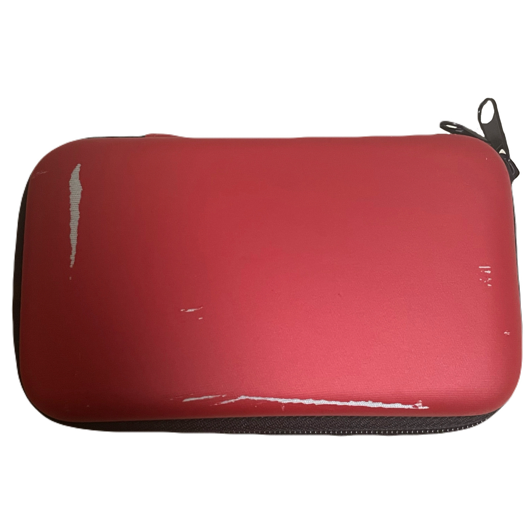 ニンテンドー3DS(ニンテンドー3DS)の【目立った傷なし】 3DSポーチ ケース 保護 レッド ゲーム 即日発送 エンタメ/ホビーのゲームソフト/ゲーム機本体(その他)の商品写真