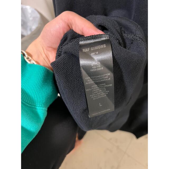 ラフシモンズ フーディー RAF SIMONS