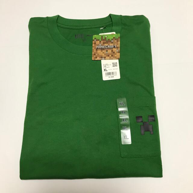 UNIQLO(ユニクロ)の【新品未使用品タグ付き】UT マインクラフト Tシャツ XLサイズ ユニクロ メンズのトップス(Tシャツ/カットソー(半袖/袖なし))の商品写真