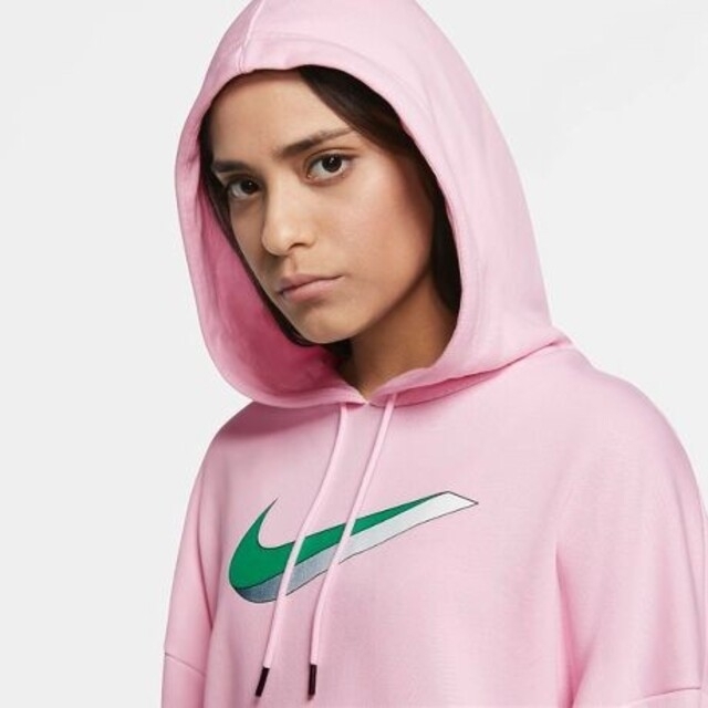 NIKE(ナイキ)の【美品】NIKE アイコンクラッシュパーカー✨スポーツ ショート丈 フーディー レディースのトップス(パーカー)の商品写真