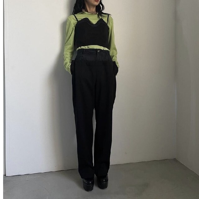 AmeriVINTAGE LAYRED STRIPE STRAIGHT パンツ