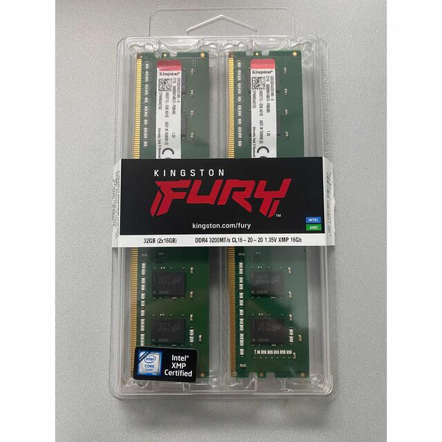 KINGSTON DDR4 3200 PC4-25600 計16GB 8GB×2