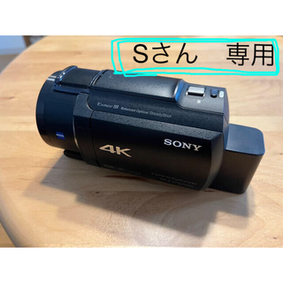 ソニー(SONY)のソニー4K  ビデオカメラ SONY  FDR-AX40(B) ブラック(ビデオカメラ)