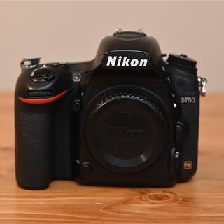 Nikon - 【美品】Nikon D750ボディ ニコン フルサイズ 一眼レフ 2493万 