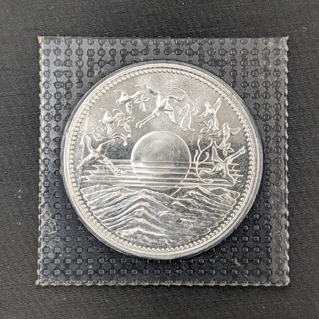 エンタメ/ホビーM⑥天皇陛下御在位60年記念硬貨 額面10,000円